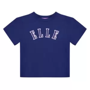 Elle Fitted T-Shirt Child Girls - Blue