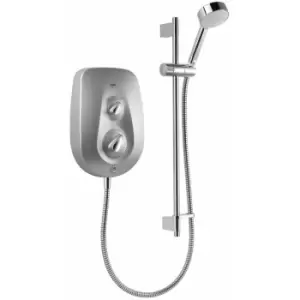 Mira Showers - Mira vie Electric Shower 9.5kw Modern Chrome Bathroom 1.1788.513 - Silver