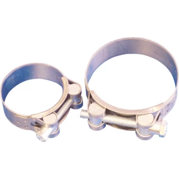 Bolt Clamp/GBS Clamp 73MM - 79MM Heavy Duty W2 Stainless Steel