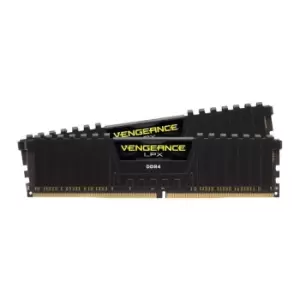 Corsair Vengeance BLACK LPX 32GB (2 x 16GB) DDR4 2666MHz Memory Kit - CMK32GX4M2A2666C16