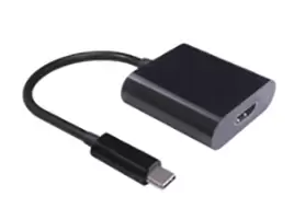 Microconnect 0.2m USB C - HDMI USB graphics adapter Black