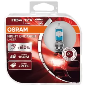 OSRAM Light Bulbs VW,MERCEDES-BENZ,BMW 9006NL-HCB Bulb, spotlight