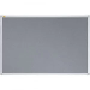 Franken Wall Mountable Notice Board Valueline 150 x 120cm Grey
