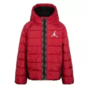 Air Jordan Faux Down Jacket - Red