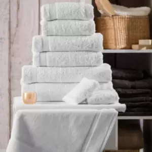 Belledorm Hotel Madison 100% Turkish Cotton Hand Towel, White