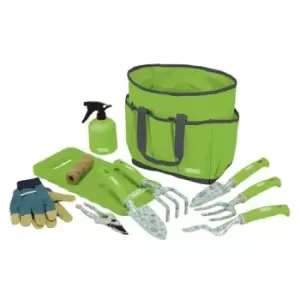 Draper Garden Tool Set with Floral Pattern (11 Piece)