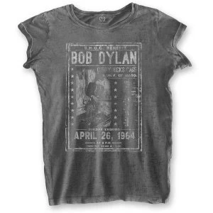Bob Dylan - Curry Hicks Cage Womens Small T-Shirt - Grey