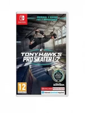 Tony Hawks Pro Skater 1 & 2 Nintendo Switch Game