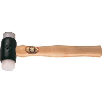 18-910 32MM Super Plastic Hammer with Wood Shaft - Thor