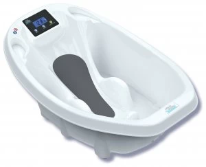 Aqua Scale Digital Baby Bath White
