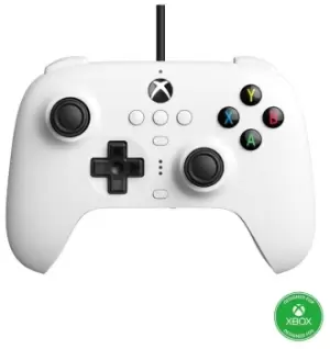 8Bitdo Ultimate Wired Controller - White (Xbox Series X)
