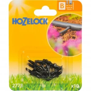 Hozelock CLASSIC MICRO Straight Connector 5/32" / 4mm Pack of 10