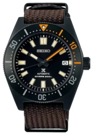 Seiko SPB253J1 Prospex 62MAS Black Series Brown Fabric Strap Watch