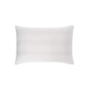 Donna Karan Silky Stripe Standard Pillowcase, Platinum