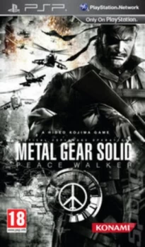 Metal Gear Solid Peace Walker PSP Game