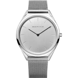Unisex Bering Ultra Slim Silver Watch