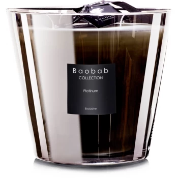 Baobab Les Exclusives Platinum scented candle 10 cm