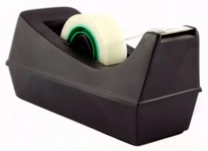Q Connect Tape Dispenser 33m Black