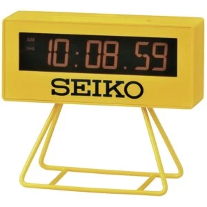 Seiko Countdown Style Sports Timing Clock - Yellow