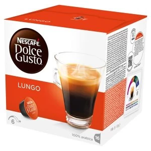 Nescafe Dolce Gusto Caffe Lungo Coffee 3 x Packs Making 48 Drinks