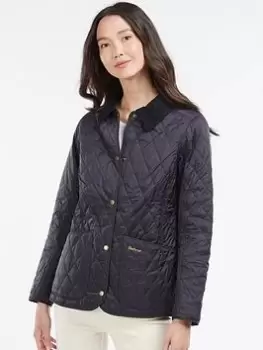Barbour Annandale Quilt Jacket- Navy, Blue, Size 8, Women