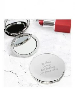 Personalised Compact Mirror, Women