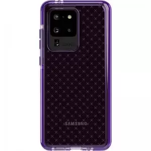 Tech 21 Evo Check Violet Samsung Galaxy S20 Ultra Mobile Phone Case
