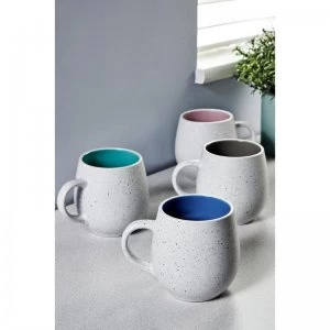 Set of 4 Speckled Hug Mugs