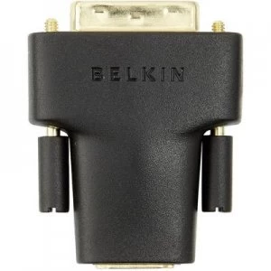 Belkin HDMI / DVI Adapter [1x HDMI socket - 1x DVI plug 25-pin] Black gold plated connectors