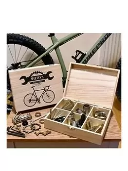 Cyclists - Personalised 6 Compartment Toolbox