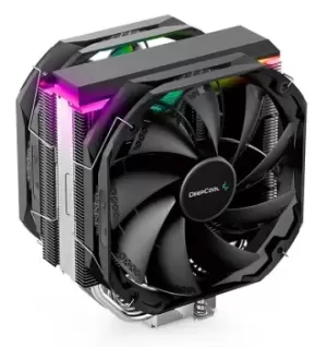 DeepCool AS500 PLUS A-RGB Dual Fan Intel AMD CPU Air Cooler