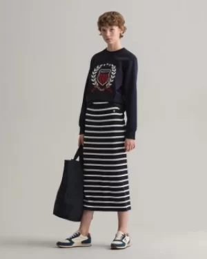 GANT Breton Stripe Jersey Skirt