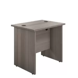 800X600 Panel Rectangular Desk Grey Oak