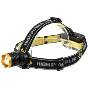 CK Rechargeable LED Head Torch 200 Lumens - Black/Yellow