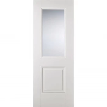 Arnhem Internal Glazed Primed White 1 Lite 1 Panel Door - 762 x 1981mm