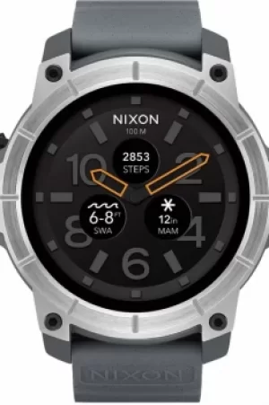 Mens Nixon The Mission Android Wear Bluetooth Smart Alarm Watch A1167-2101