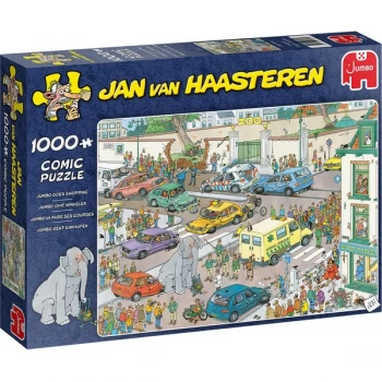 Jumbo Jan van Haasteren Jumbo Goes Shopping Jigsaw - 1000 Piece