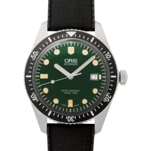 Divers Sixty-Five Automatic Green Dial Mens Watch