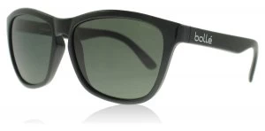 Bolle Retro Sunglasses Shiny Black 12065 Polariserade 54mm
