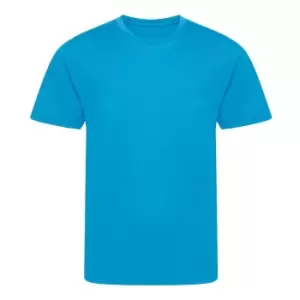 Awdis Childrens/Kids Cool Recycled T-Shirt (12-13 Years) (Sapphire Blue)