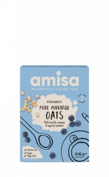 Amisa GF Org Porridge Sachets - 8x27g (Case of 4)