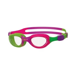 Zoggs Kids Little Super Seal Goggles Green/Purple/Pnk/Clear Kids