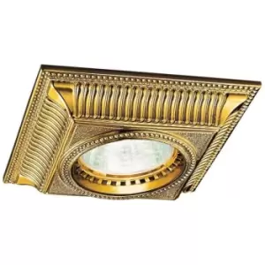 Classic spotlight MILORD French gold 1 bulb