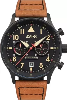 AVI-8 Watch Hawker Hurricane Carey Dual Time Debden