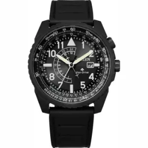 Mens Citizen Plated Stainless Steel