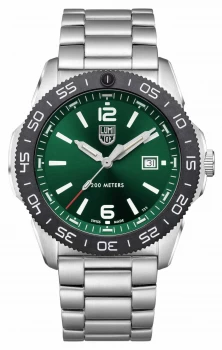 Luminox Pacific Diver Green Dial Stainless Steel Watch