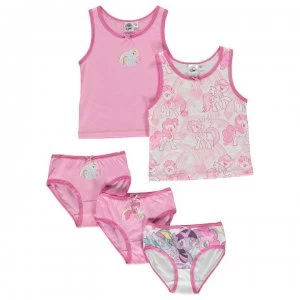 Character 5 Pack Vest and Brief Set Infant - My Little Pony