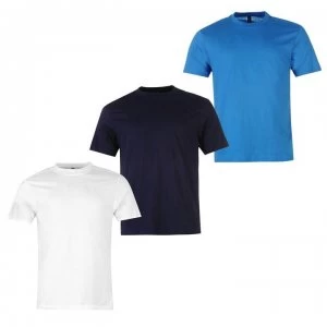 Donnay 3 Pack T Shirts Mens - White/Blue/Navy