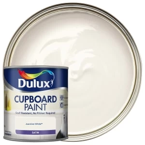 Dulux Jasmine White Satin Cupboard Paint 600ml