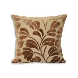 Paoletti - Palm Cushion Cover, Beige, 55 x 55 Cm